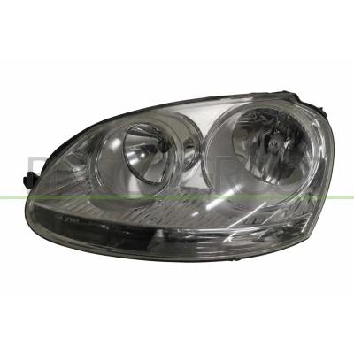 Billede af PRASCO VG0364924 Forlygter venstre H7/H7 med indstillingsmotor for LWR VOLKSWAGEN: Golf 5, Jetta 3