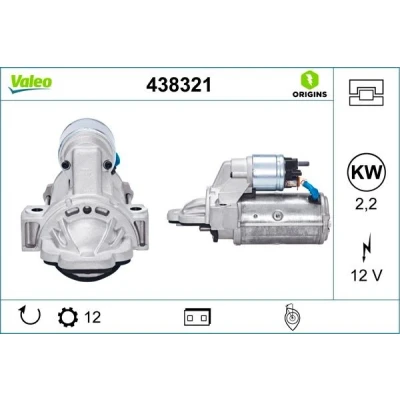 Billede af VALEO NEW ORIGINAL PART 438321 Starter 12 2,2 FORD: Transit Mk6 Bus, Tourneo