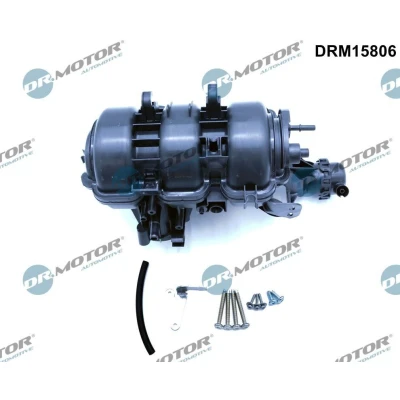 Billede af DR.MOTOR AUTOMOTIVE DRM15806 Indsugningsmanifold med pakninger skruesæt OPEL: Corsa D Hatchback
