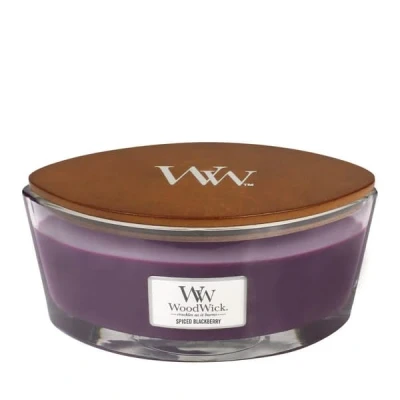 Billede af WoodWick Scented Candle Ellipse Spiced Blackberry 9 cm / 19