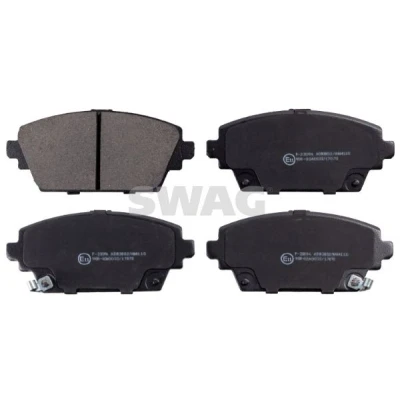 Billede af SWAG 82 91 6389 Bremseklodser foraksel med akustisk advarsel for slid, Ekskl. slidadvarselskontakt NISSAN: Primera Stationcar, Hatchback