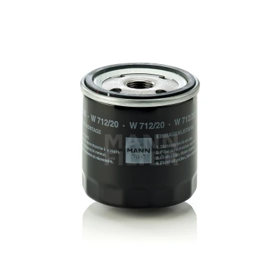 Billede af MANN filter W 712/20 Oliefilter 3/4 16 UNF Påskruet AUDI: 200 C3 Avant