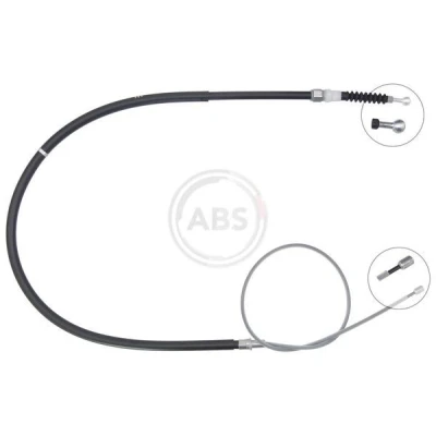 Billede af A.B.S. K17271 Håndbremsekabel 1543 Skivebremse SKODA: Octavia 3 Combi, Schrägheck