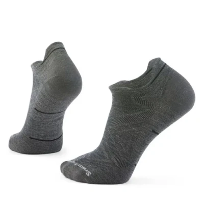 Billede af Smartwool RUN Cushion LOW Ankle Sportsstrømper, Størrelse: Medium, Medium gray