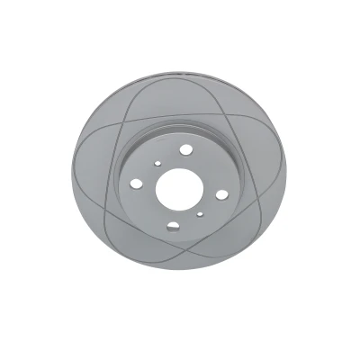 Billede af ATE PowerDisc 24.0320 0175.1 Bremseskiver 255,0 20,0 4 100,0 ventileret coatet TOYOTA: Yaris I Hatchback, Verso, MR2 III Cabriolet