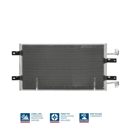 Billede af NISSENS 940119 Kondensator uden tørrer Aluminium 730 R 134a RENAULT: TRAFIC 2 Bus, OPEL: Vivaro A Van