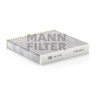 Billede af MANN FILTER CUK 20 006 Kabinefilter Aktivkulfilter 194 188 30 FIAT: 500 Hatchback, C Cabriolet, Panda III Hatchback
