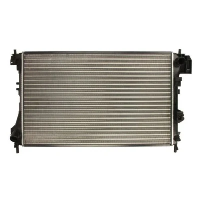 Billede af THERMOTEC D7X026TT Radiator Aluminium, plastik til køretøjer med klimaanlæg 415 650 32 manuelt gear Mekanisk fuget køleripper OPEL: Vectra C Caravan