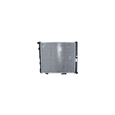 Billede af NRF 516572 Radiator Aluminium 533 485 42 med monteringsdele Loddet køleripper MERCEDES BENZ: W124 Sedan, Stationcar