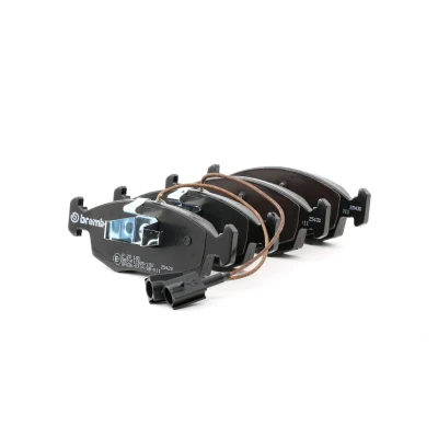 Billede af BREMBO P 23 138 Bremseklodser Inkl. slidadvarselskontakt med stempelklips uden tilbehør FIAT: 500 Hatchback, Punto III Evo Hatchback