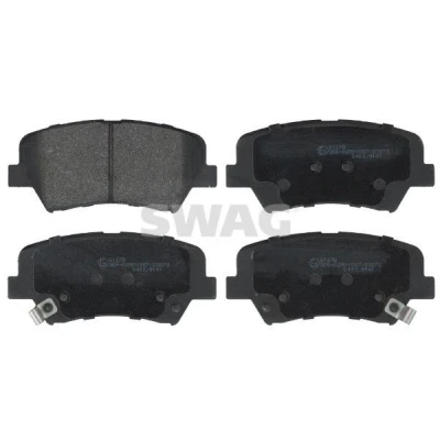 Billede af SWAG 33 10 7626 Bremseklodser foraksel med akustisk advarsel for slid KIA: cee‘d II Sportswagon, Hatchback, Pro Hatchback
