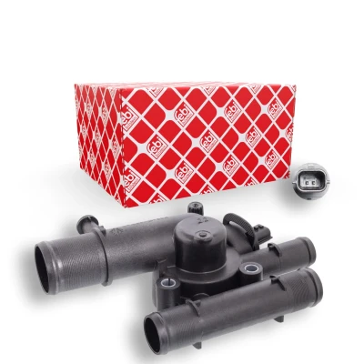 Billede af FEBI BILSTEIN 106201 Termostat 89 med pakning temperaturkontakt hus RENAULT: MEGANE 2 Kombi