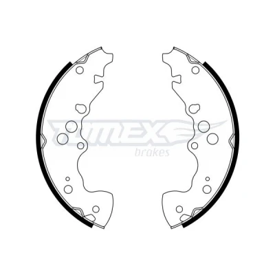 Billede af TOMEX brakes TX 22 95 Bremsebakker bagaksel 254 57 SUZUKI: Grand Vitara 1 SUV