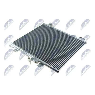Billede af NTY CCS CH 022 Kondensator uden tørrer Aluminium 519mm DODGE: Nitro SUV