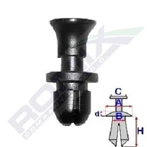 Billede af ROMIX B26079 Clips HONDA: CR V 2