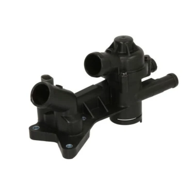 Billede af THERMOTEC D2W012TT Termostathus med pakning sensor, termostat VOLKSWAGEN: Polo V Hatchback, Passat B6 Variant, SKODA: Fabia 2, Roomster