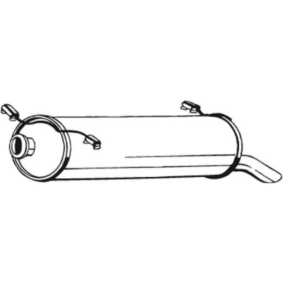 Billede af BOSAL 135 697 Lydpotte