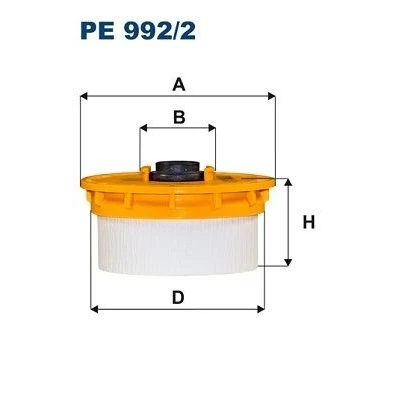 Billede af FILTRON PE 992/2 Brændstoffilter Filterindsats TOYOTA: Land Cruiser 200