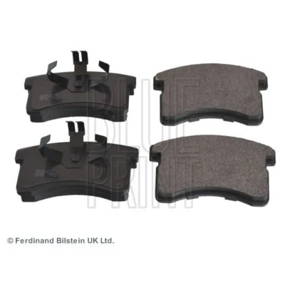 Billede af BLUE PRINT ADD64227 Bremseklodser foraksel med stempelklips, anti knirke plade