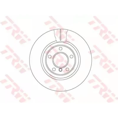 Billede af TRW DF6616S Bremseskiver 330 24 5 120 ventileret, todelt bremseskive højkarboniseret BMW: Touring, Sedan