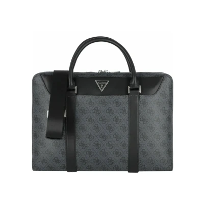 Billede af Guess Vezzola DOC CASE Unisex Attachetasker, Størrelse: One Size, Schwarz