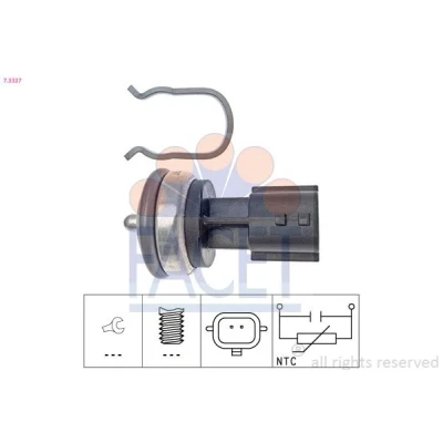 Billede af FACET 7.3337 Sensor, kølevæsketemp. Made in Italy OE Equivalent RENAULT: Clio 4