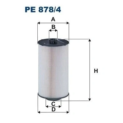 Billede af FILTRON PE 878/4 Brændstoffilter Filterindsats
