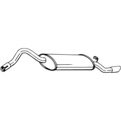 Billede af BOSAL 220 653 Lydpotte SKODA: FELICIA 2