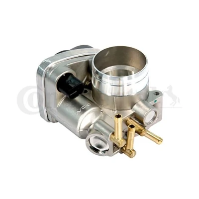 Billede af VDO 408 238 323 014Z Gasspjæld 52 elektrisk uden pakning Styrebox/Software skal læres/opdateres. VOLKSWAGEN: Touran I, Golf 5, SEAT: Leon II Hatchback