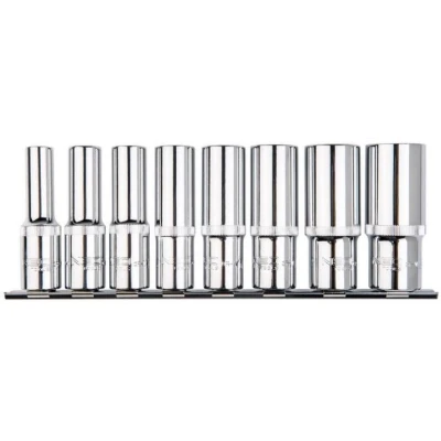 Billede af NEO TOOLS 08 650 Topsæt 8 Spline Krom vanadium stål 1/2