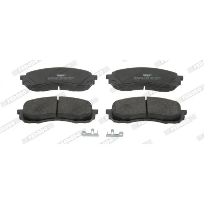 Billede af FERODO PREMIER ECO FRICTION FDB1863 Bremseklodser med akustisk advarsel for slid stempelklips tilbehør SUBARU: Impreza III Hatchback