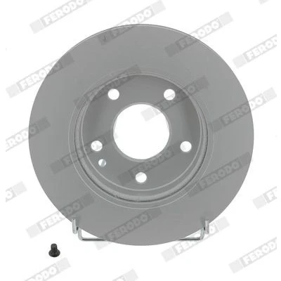 Billede af FERODO PREMIER Coat+ disc DDF1035C Bremseskiver 260 22 5 ventileret coatet med skruer MERCEDES BENZ: A klasse