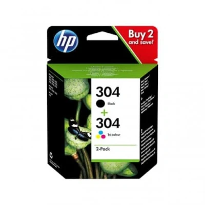 Billede af HP 304 2 Pack Standard Multipack Original