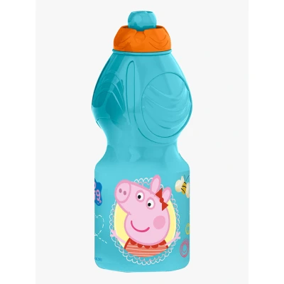 Billede af Stor Flaske Peppa Pig 400 ml Blå Polyetylen LDPE