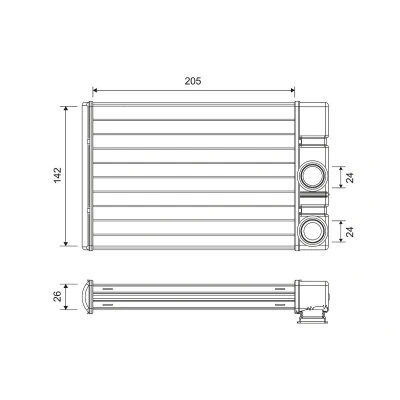 Billede af VALEO 811513 Varmeveksler