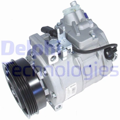 Billede af DELPHI TSP0159332 Kompressor Denso 7SEU16C PAG 46 med kompressorolie AUDI: A4 B7 Avant, B6 Avant
