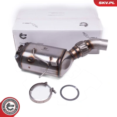 Billede af ESEN SKV 62SKV518 Partikelfilter Cordierit BMW: 3 Touring, 5 Sedan, Sedan
