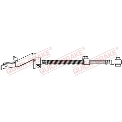 Billede af QUICK BRAKE 86.902X Bremseslange 475 3/8&quot;x24UNF