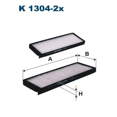 Billede af FILTRON K 1304 2x Kabinefilter Partikelfilter 277 101 20