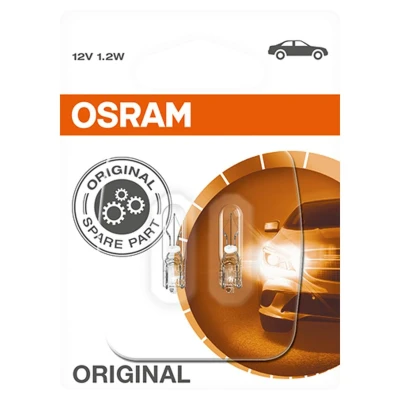 Billede af OSRAM ORIGINAL LINE 2721 02B Glødepære W1,2W 12 1,2