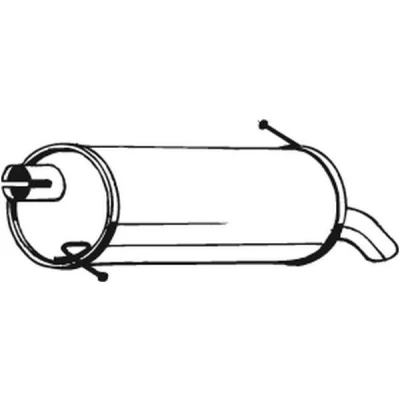 Billede af BOSAL 154 323 Lydpotte