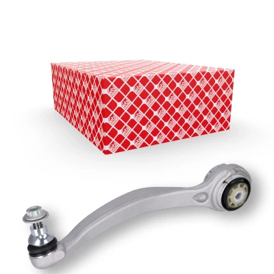 Billede af FEBI BILSTEIN 107473 Bærearm med låsemøtrik bære /styreled, leje højre foraksel, nede, foran krydsarm Aluminium