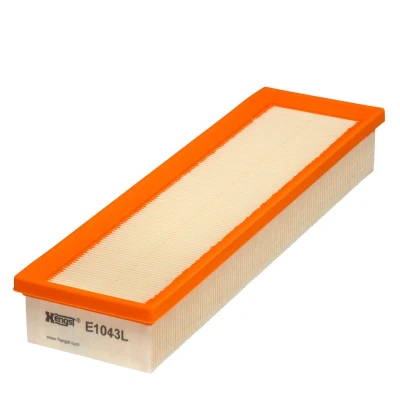 Billede af HENGST FILTER E1043L Luftfilter 49 102 354 Filterindsats PEUGEOT: 206 Hatchback, 307 SW, CITROËN: C4 I Coupe
