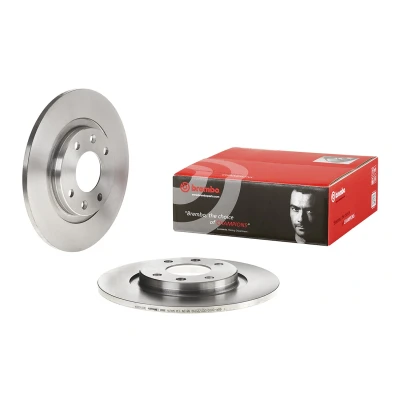 Billede af BREMBO 08.2938.24 Bremseskiver 266 10 4 fuldstændigt med skruer PEUGEOT: 405 I Sedan, II Sedan
