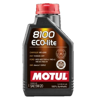 Billede af Motul ECO lite 5W 20 1l Motorolie 109102 OPEL: Astra H Caravan, Corsa D Hatchback, Insignia A Sports Tourer, CHEVROLET: Spark, Aveo Hatchback