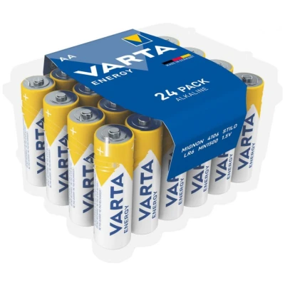 Billede af Varta 1x24 Energy Mignon AA LR 06 Promotion Box Batteri