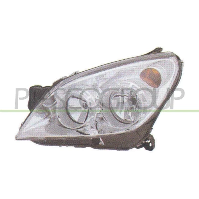 Billede af PRASCO OP4144903 Forlygter højre H7, H1 OPEL: Astra H Caravan, Hatchback, TwinTop
