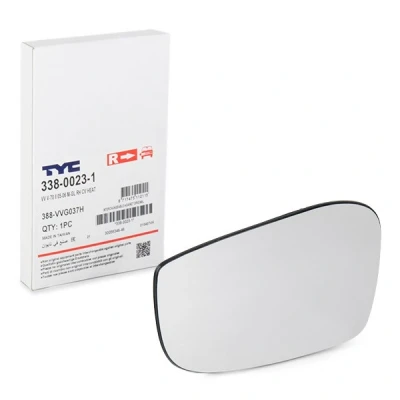 Billede af TYC 338 0023 1 Spejlglas højre VOLVO: V70 2, S60 I