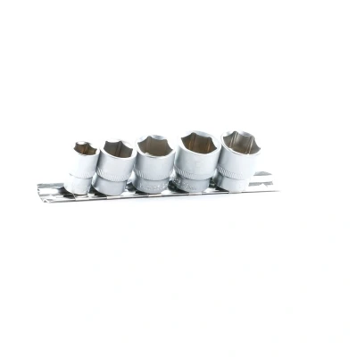 Billede af ENERGY NE00422 SK5 Topsæt 5 Sekskant Krom vanadium stål 3/8