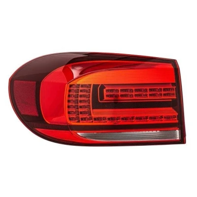 Billede af HELLA 2SD 011 715 051 Baglygter venstre ydre del, øverste del LED, PY21W 12 hvid/rød med pærer, pærefatning VOLKSWAGEN: Tiguan I